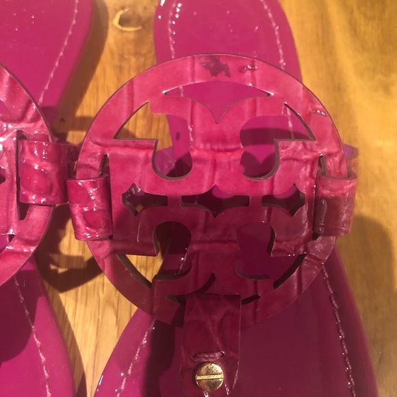 Euc sz 10 Tory Burch Miller Sandals - Picture 2 of 4